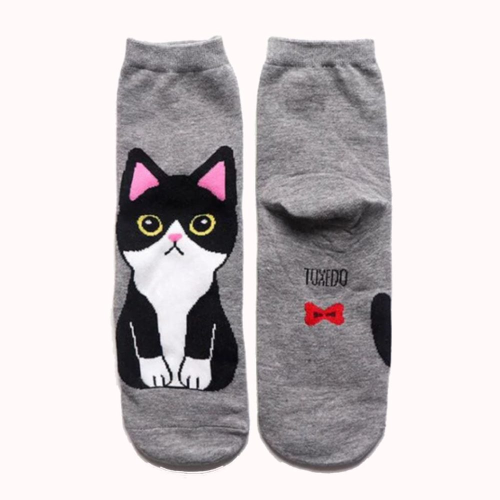 TUXEDO CAT SOCKS