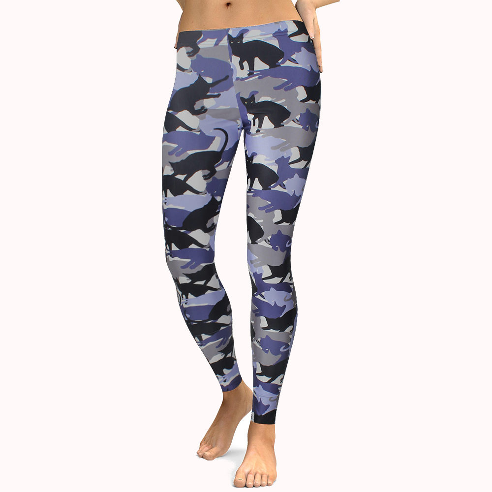 CAMO KITTEN LEGGINGS